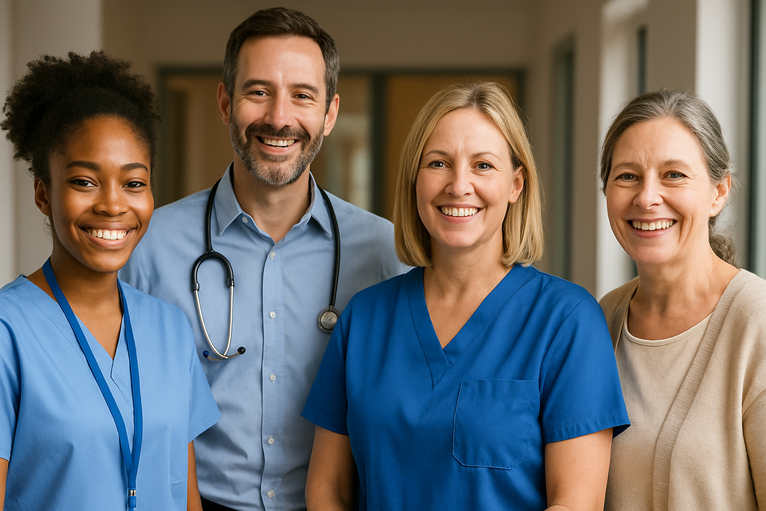 Group of Healthcare and Social Care staff that need DBS Checks
