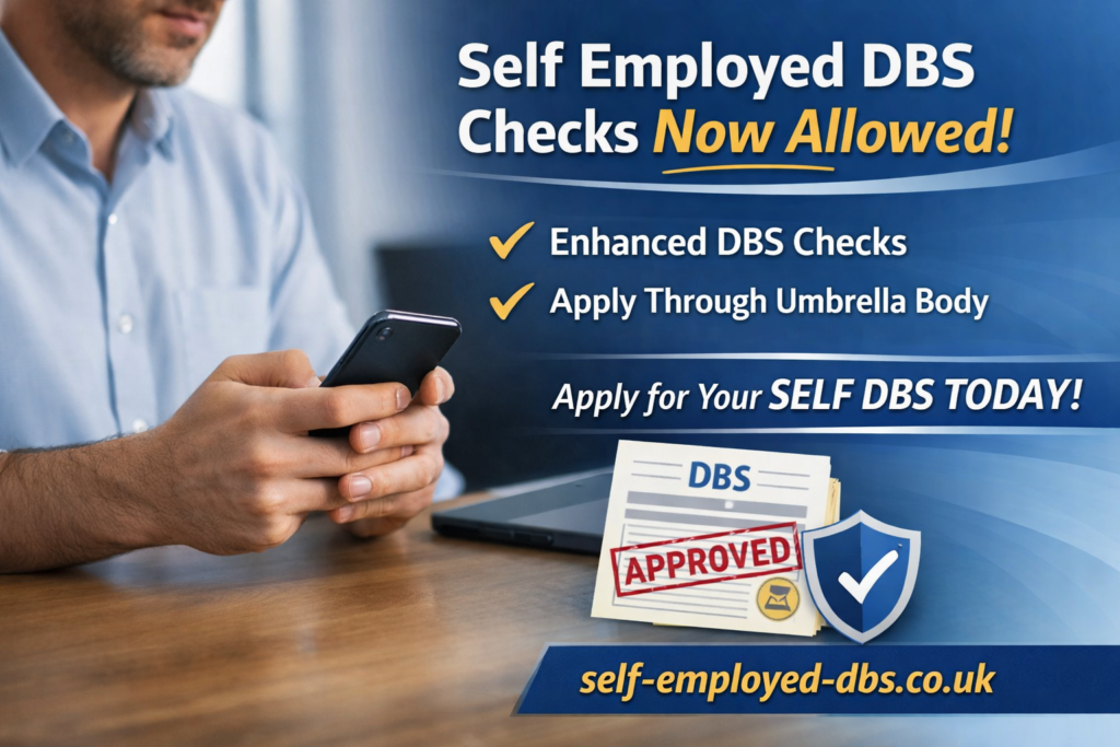 Self Employed DBS Checks